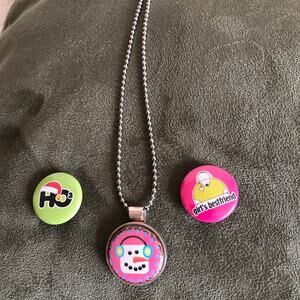 Heavy magnetic necklace+ EIGHT magnets